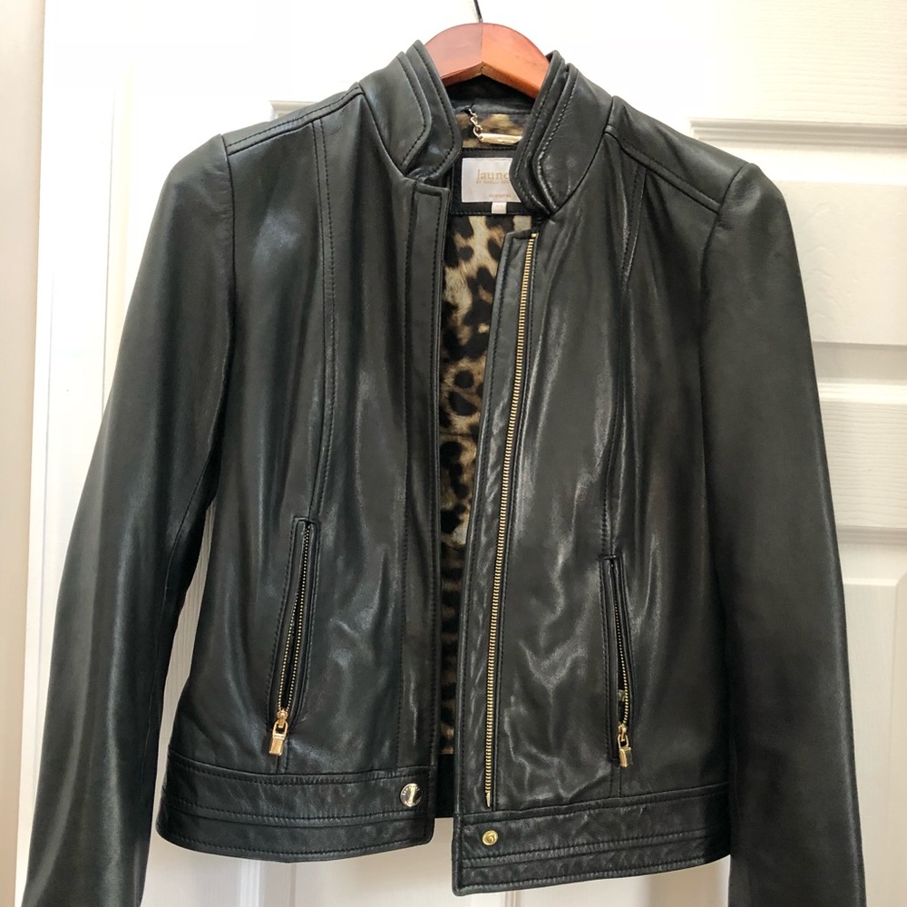 Leather jacket